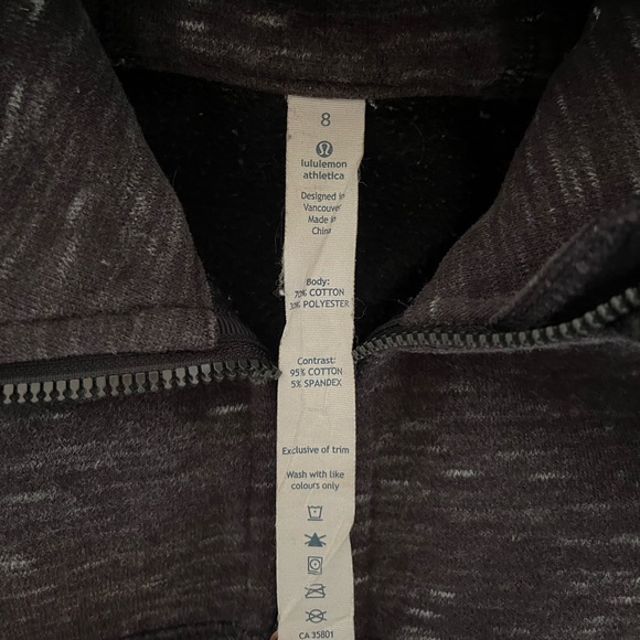 Lululemon full zip scuba - Picture 3 of 5